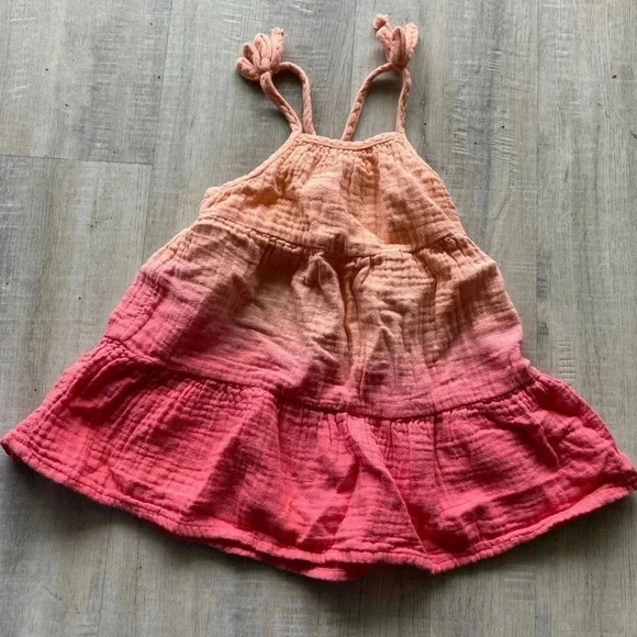 Cat & Jack Other - Cat & Jack spaghetti cross strap dress | size 12m